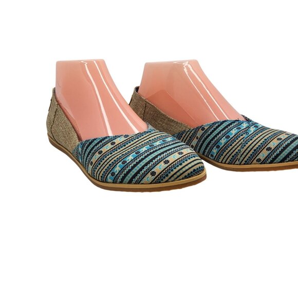 Piranda Womens Take a Walk in our Shoes Slip On Flats - Picture 2 of 8